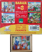 4 puzzles en bois - Vilac