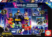 Batwheels 4 puzzles - Educa