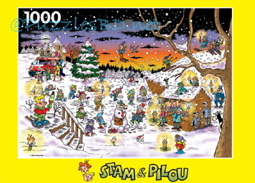 Stam et Pilou - Puzzelman 01