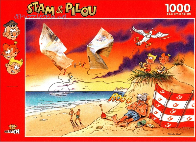 Stam et Pilou - Puzzelman 02