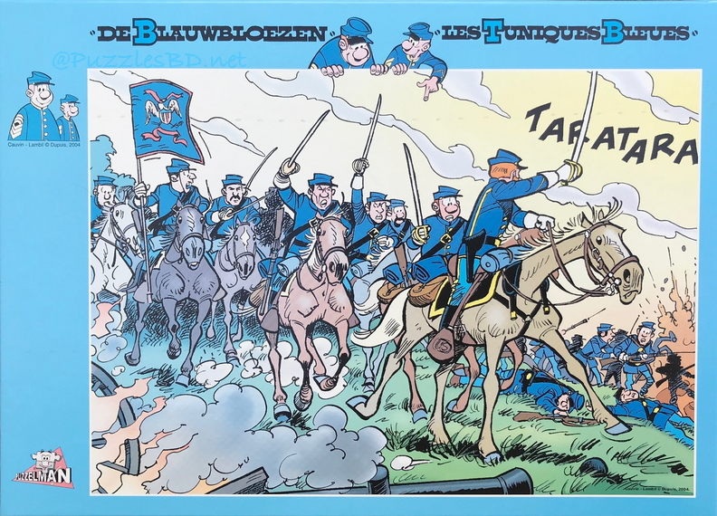 Tuniques Bleues - Puzzelman 01