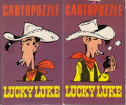 <span class=aa>Cartopuzzle Lucky Luke shérif - Dargaud<span>