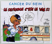 Cancer du sein - province de Liège