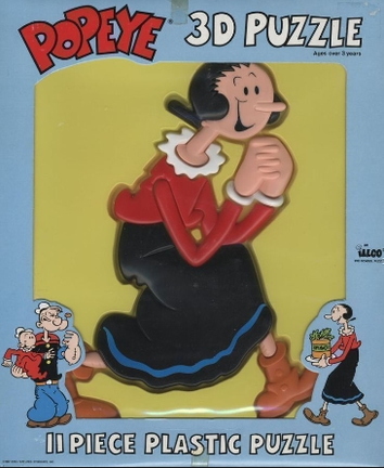  Popeye 3D Puzzle - Illco Toy Co.