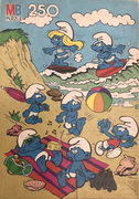 Les Schtroumpfs à la plage - MB