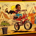 <span class=ab>Sjors en Sjimmie depicting a Honda Dax - Hema</span>