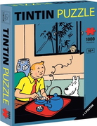 Tintin prenant son thé - Moulinsart