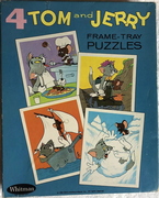 <span class=ab>Set 4 frame-tray puzzles - Whitman</span>